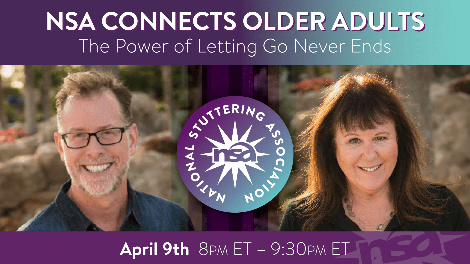 NSA Connects - Older Adults Who Stutter - The Power of letting go