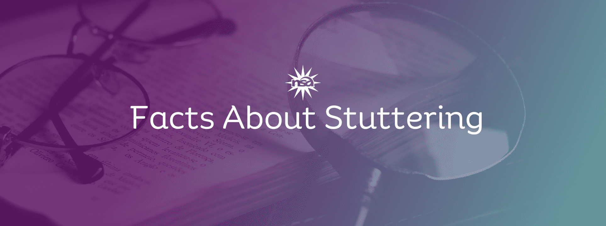 facts about stuttering banner
